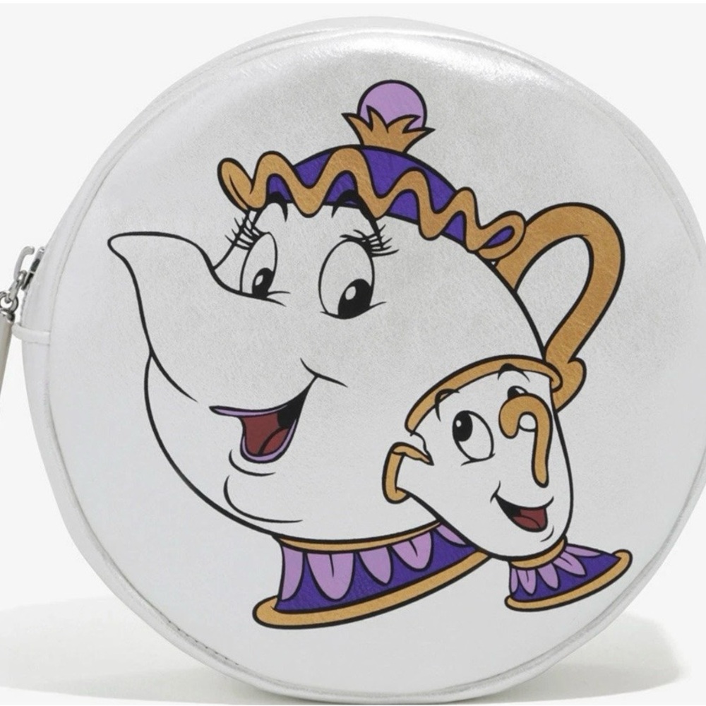 Disney Danielle Nicole Mrs Potts and Chip Round Bag. NEW